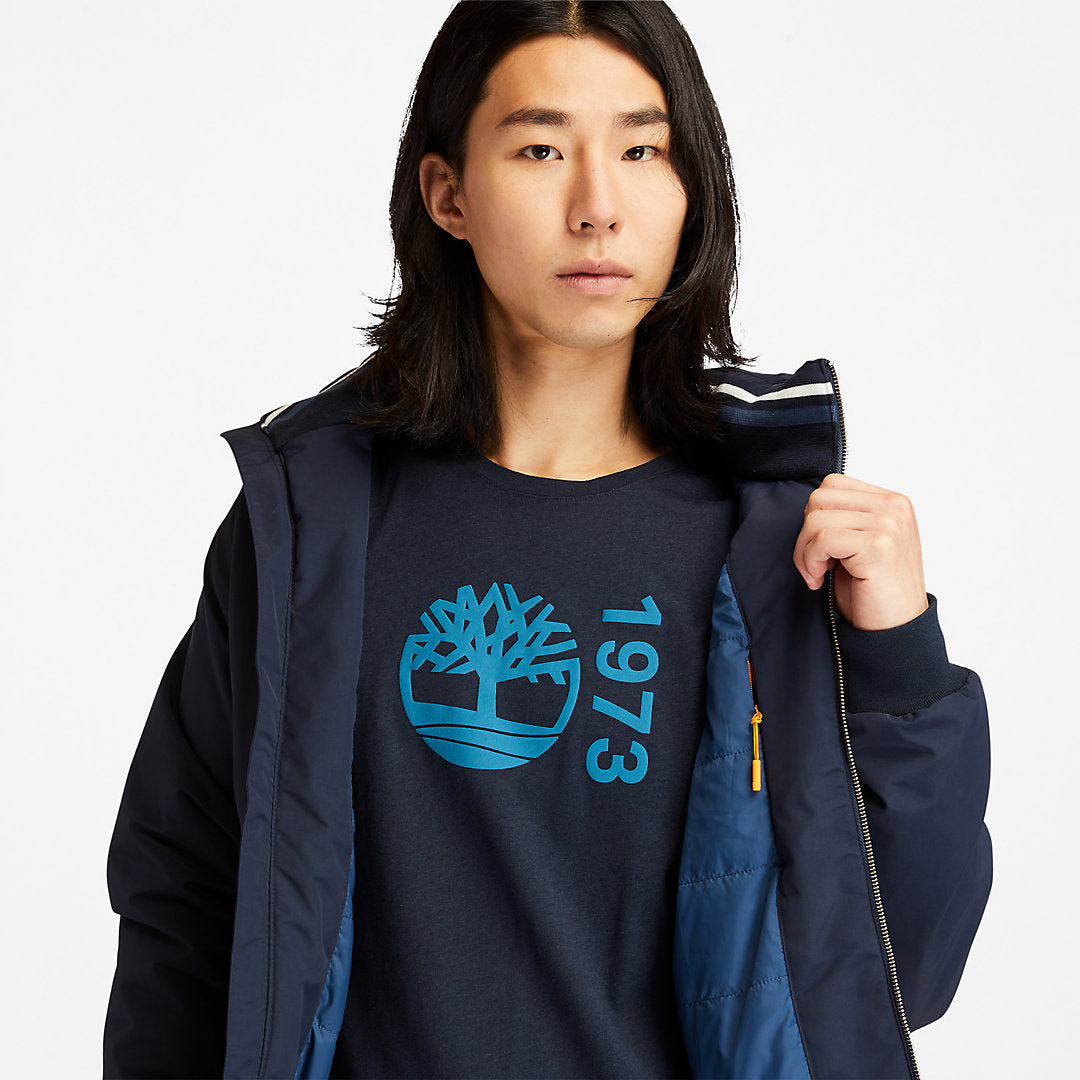 Sailor Bomber Jacket for Men in Navy Timberland Discount