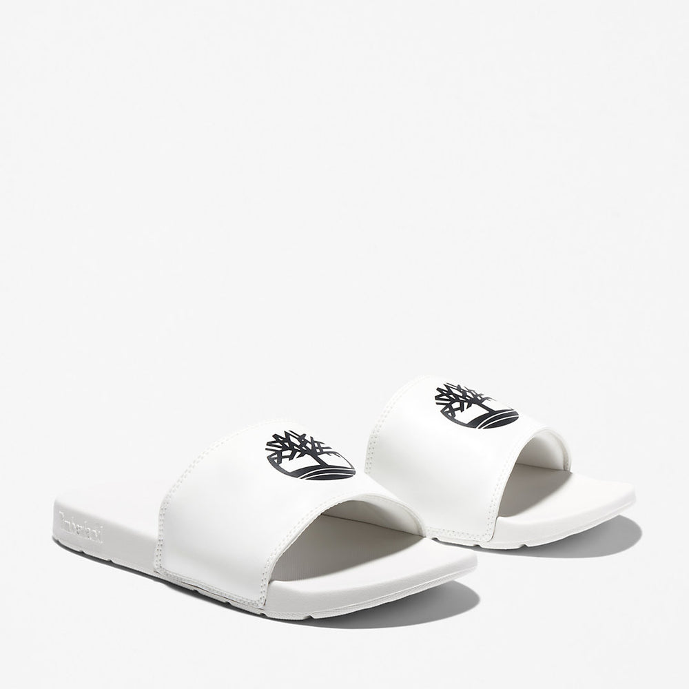 Playa Sands Slide Sandal for Men in White Timberland US