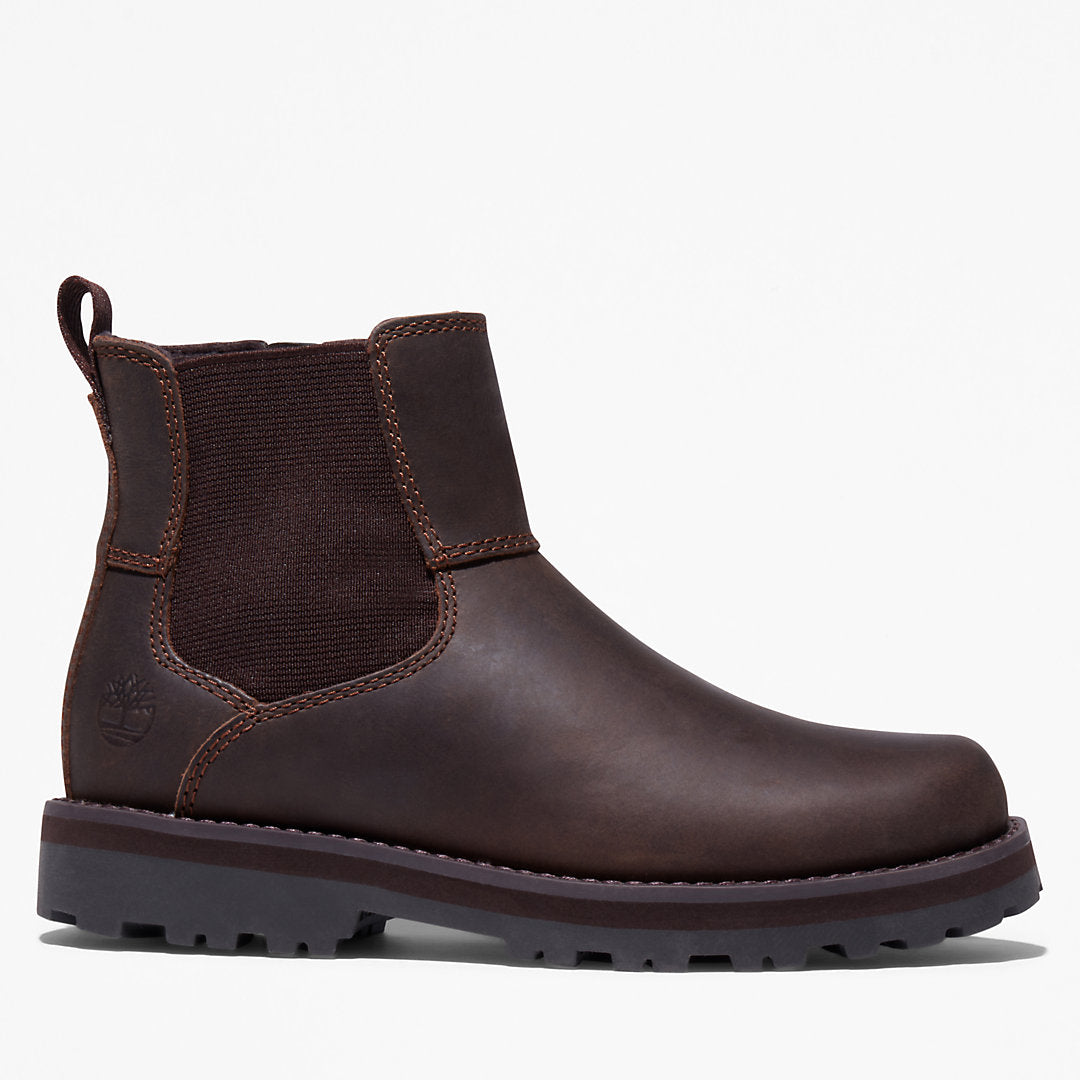 Courma Kid Chelsea Boot for Youth in Dark Brown Timberland Sale