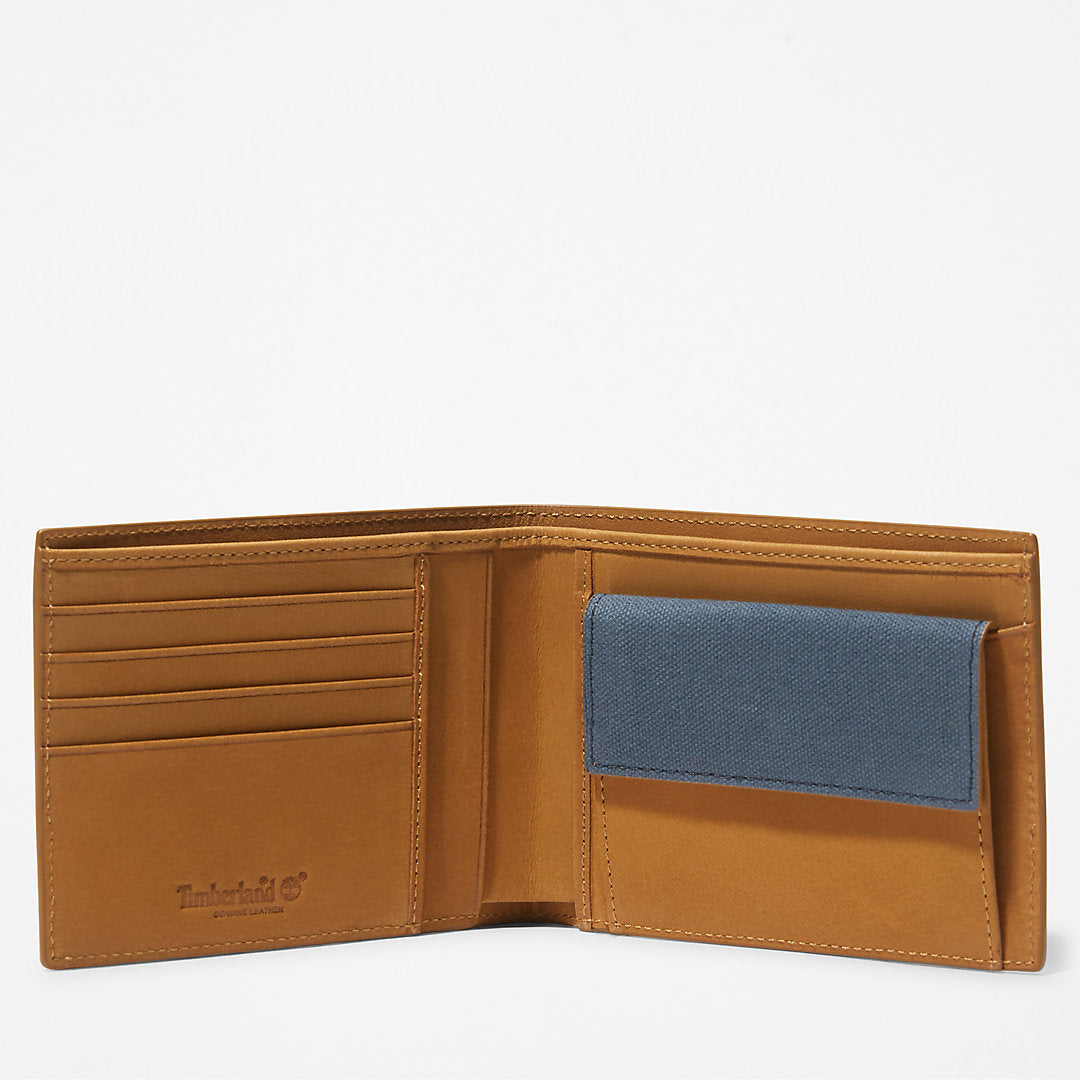 Braeburn Wallet with Coin Pocket for Men in Navy Timberland US