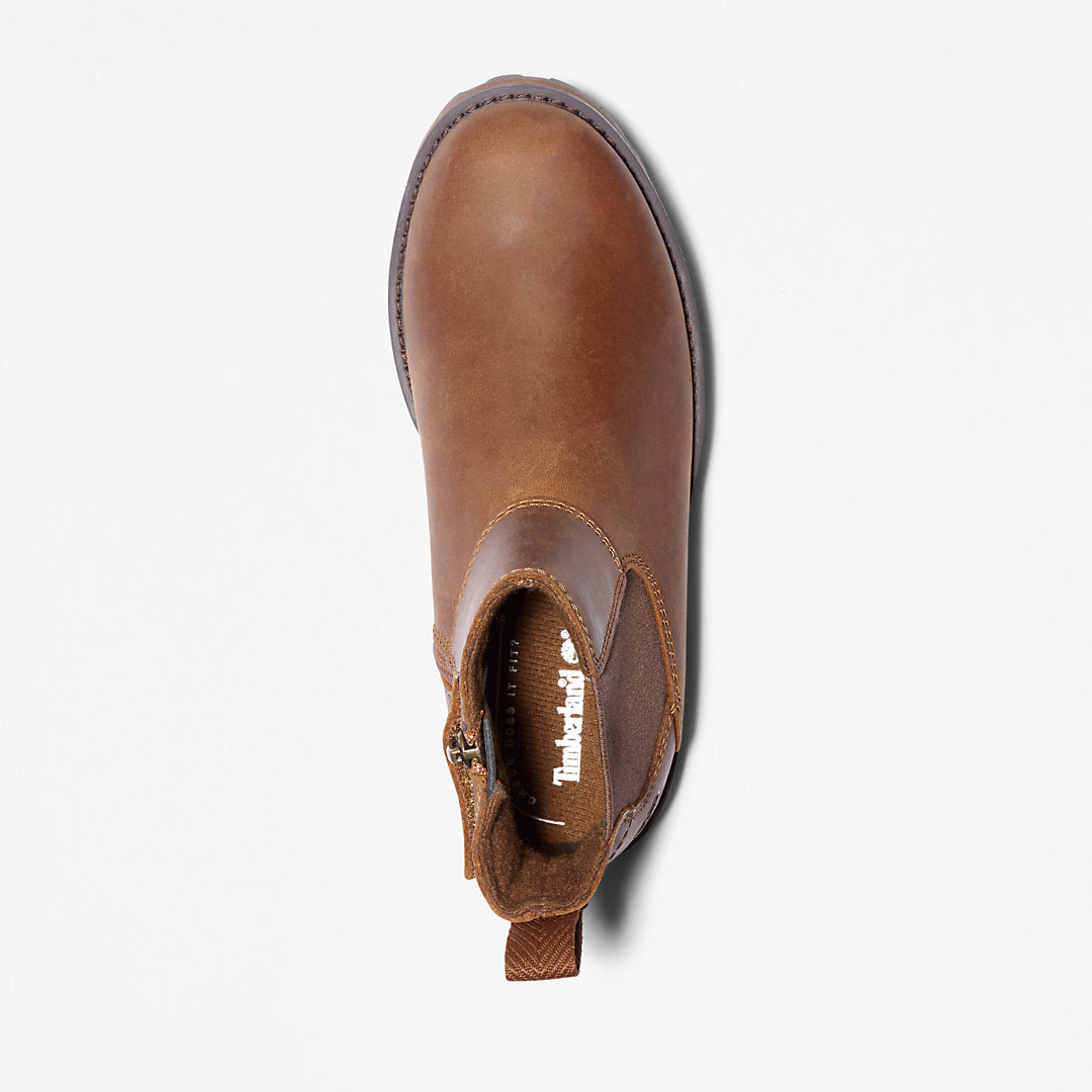 Courma Kid Chelsea Boot for Youth in Brown Timberland On Sale