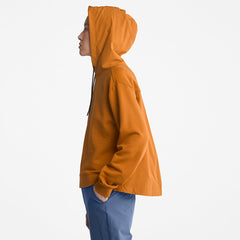 Solid-colour Hoodie for Women in Dark Yellow Timberland On Sale