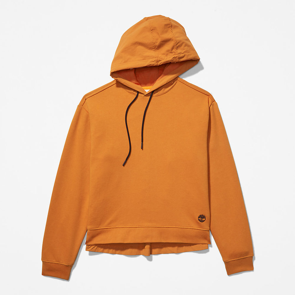 Solid-colour Hoodie for Women in Dark Yellow Timberland On Sale
