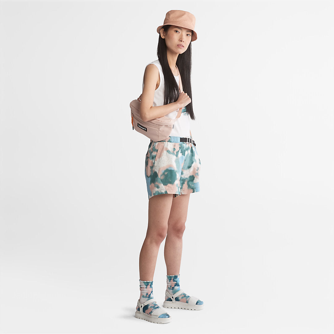 Cotton Shorts for Women in Summer Print Timberland US