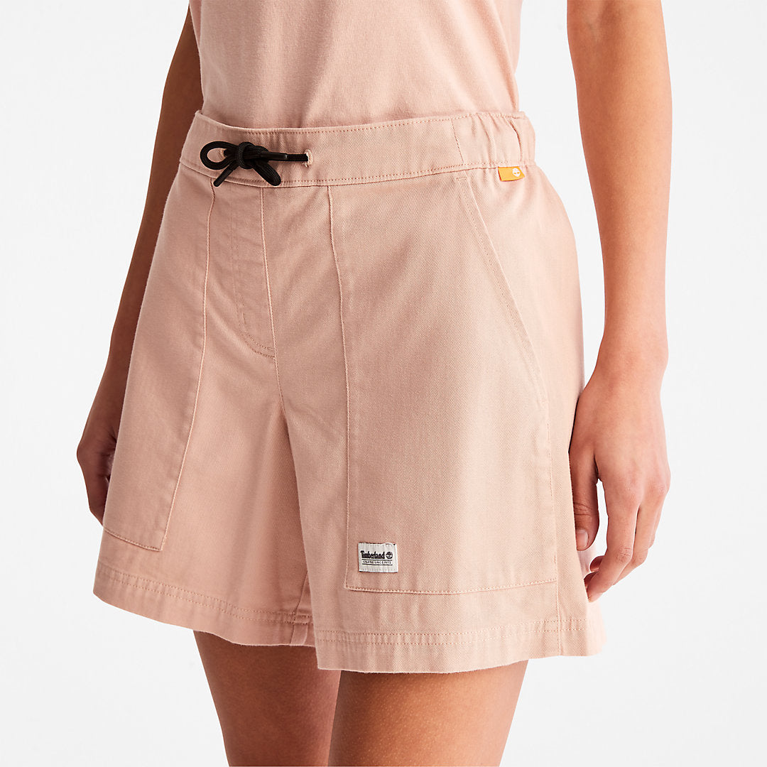 Progressive Utility Shorts for Women in Pink Timberland Sale