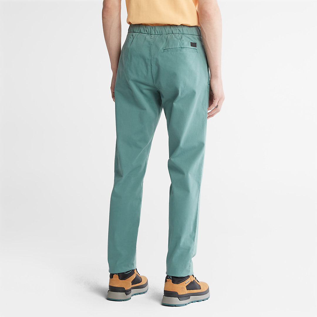 Ultrastretch Tapered Trousers for Men in Green Timberland Discount