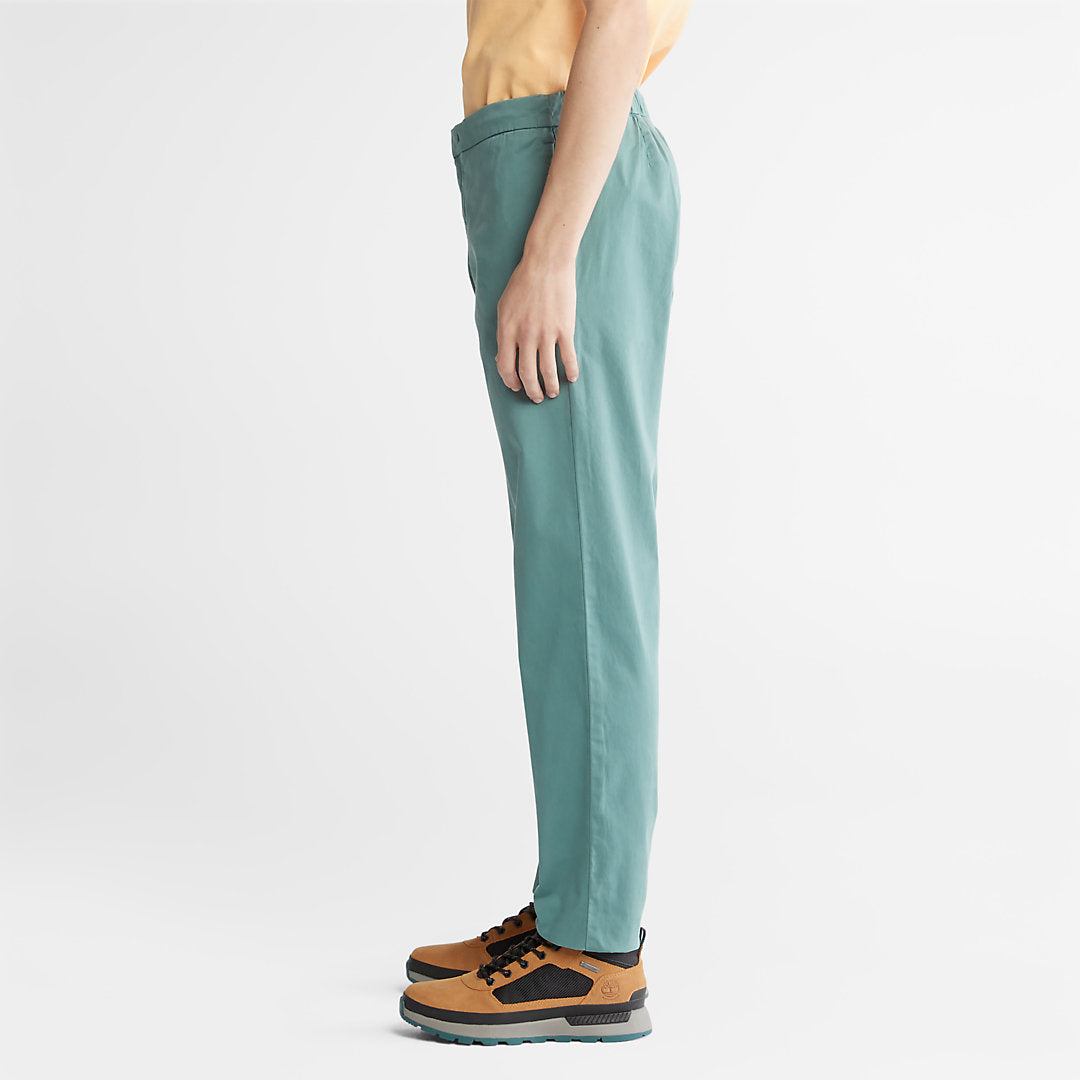 Ultrastretch Tapered Trousers for Men in Green Timberland Discount