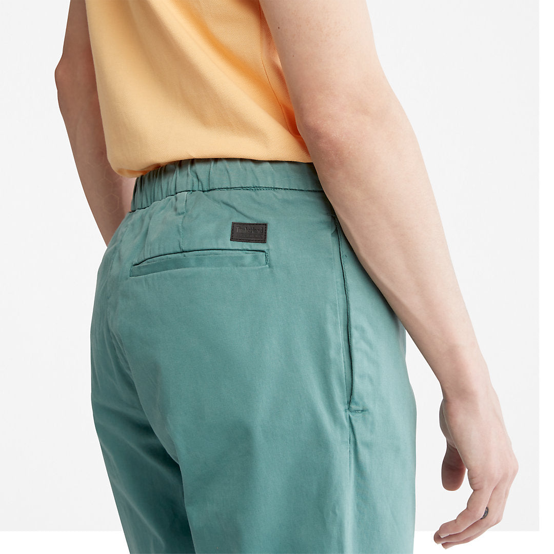 Ultrastretch Tapered Trousers for Men in Green Timberland Discount
