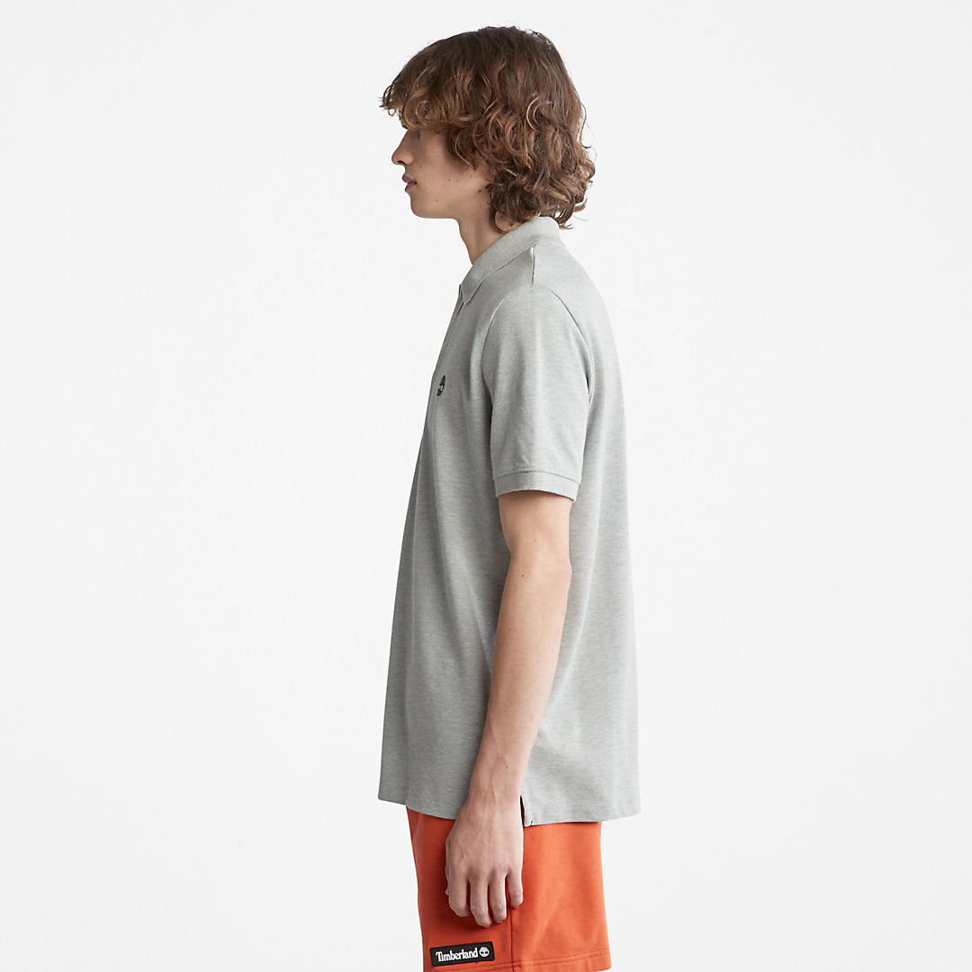Millers River Pique Polo Shirt for Men in Grey Timberland Discount