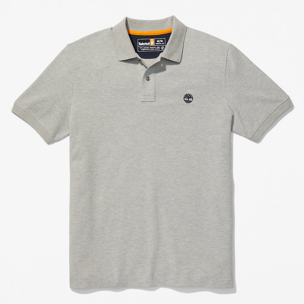Millers River Pique Polo Shirt for Men in Grey Timberland Discount