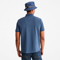 Millers River Pique Polo Shirt for Men in Blue Timberland Discount