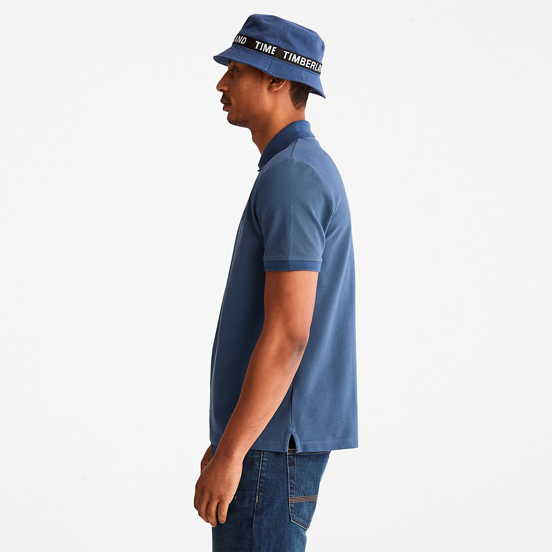 Millers River Pique Polo Shirt for Men in Blue Timberland Discount