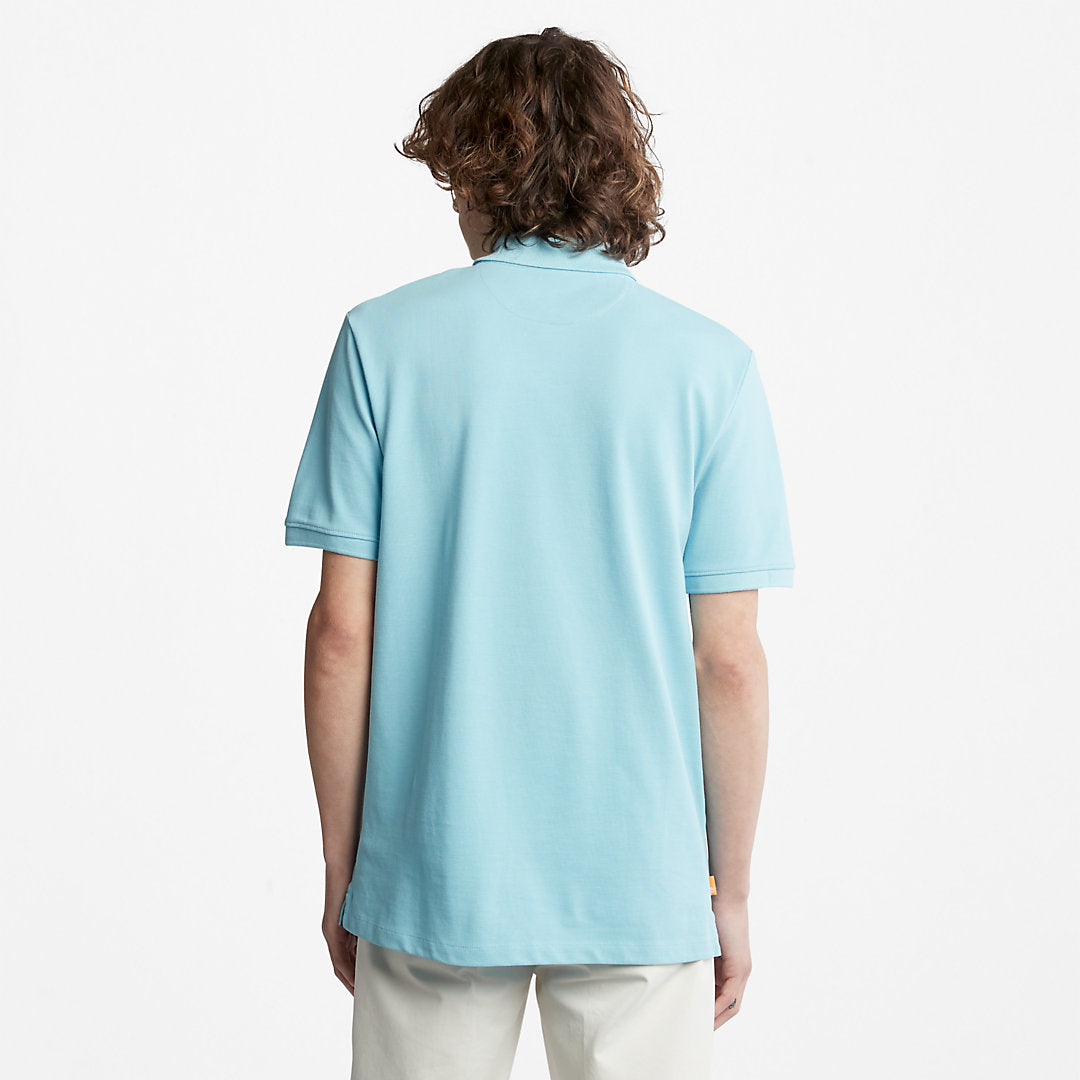 Millers River Pique Polo Shirt for Men in Light Blue Timberland For Sale