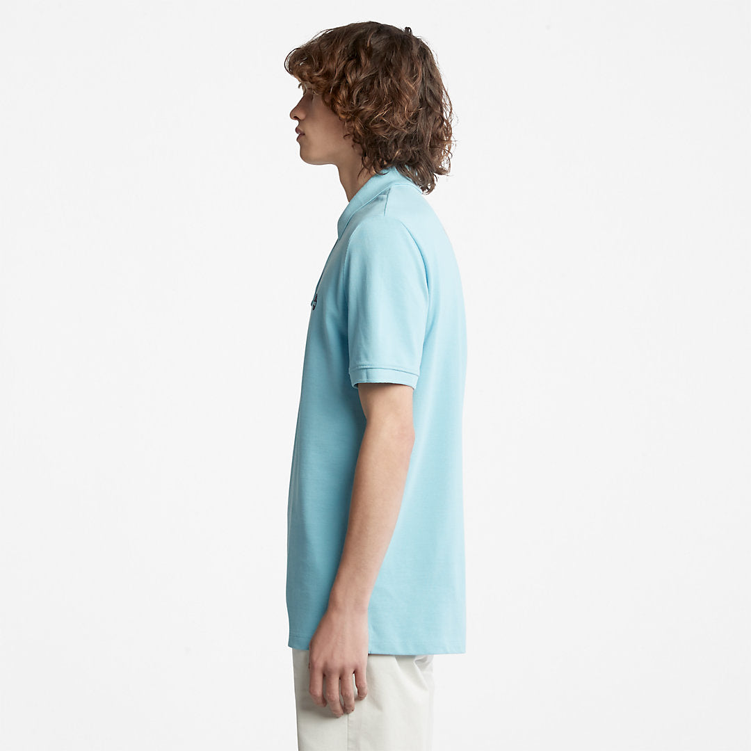 Millers River Pique Polo Shirt for Men in Light Blue Timberland For Sale