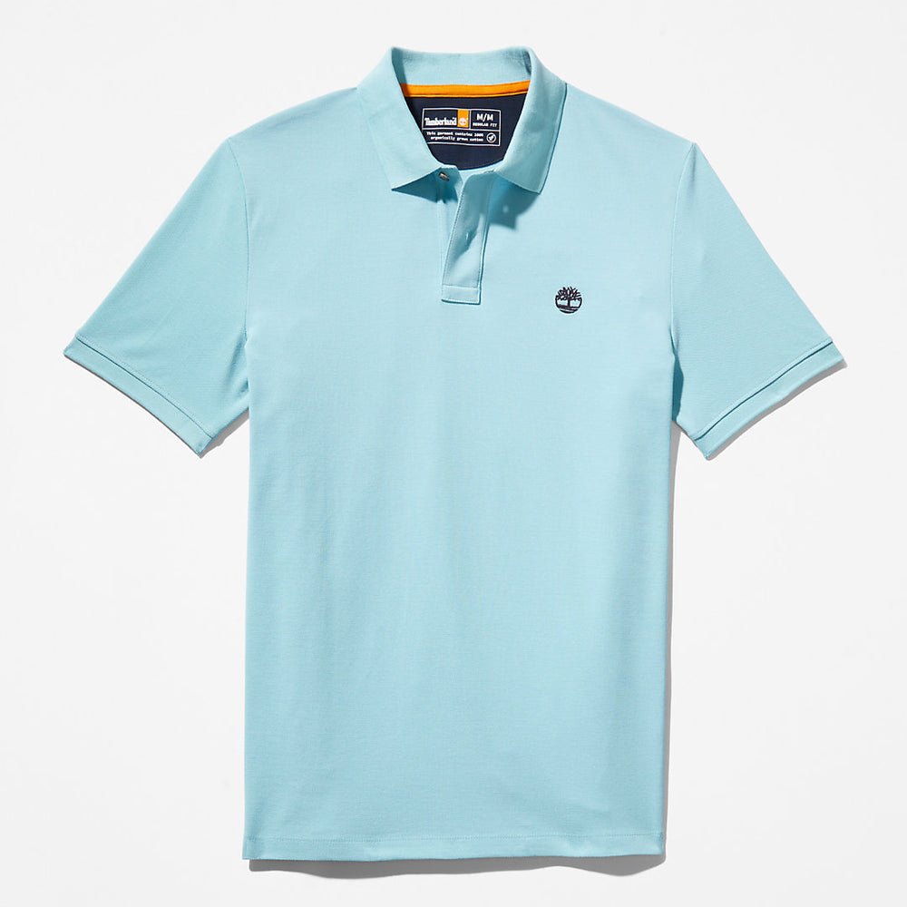 Millers River Pique Polo Shirt for Men in Light Blue Timberland For Sale