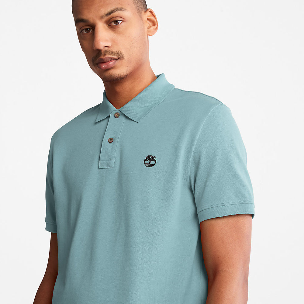 Millers River Pique Polo Shirt for Men in Light Green Timberland Online