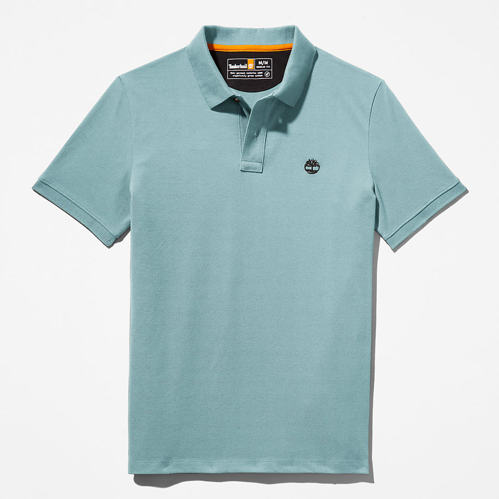 Millers River Pique Polo Shirt for Men in Light Green Timberland Online