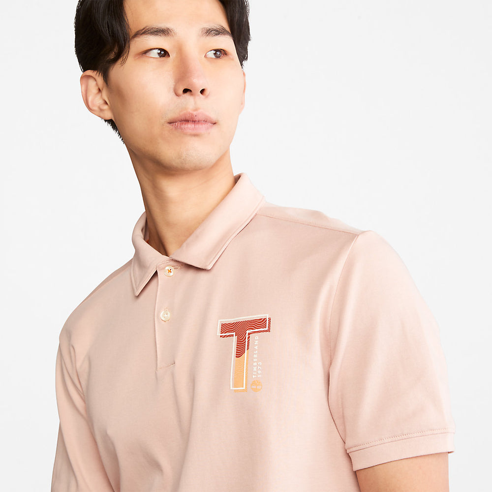 TimberFresh™ Polo Shirt for Men in Light Pink Timberland For Sale