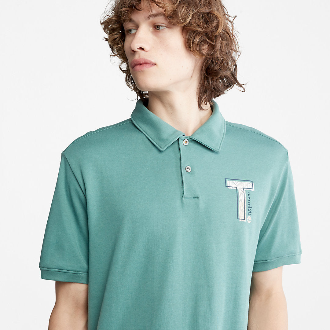 TimberFresh™ Polo Shirt for Men in Green Timberland Outlet