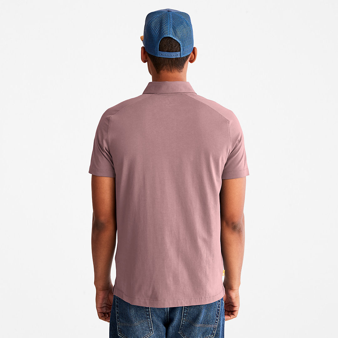 TimberFresh™ Supima® Cotton Polo Shirt for Men in Pink Timberland Discount