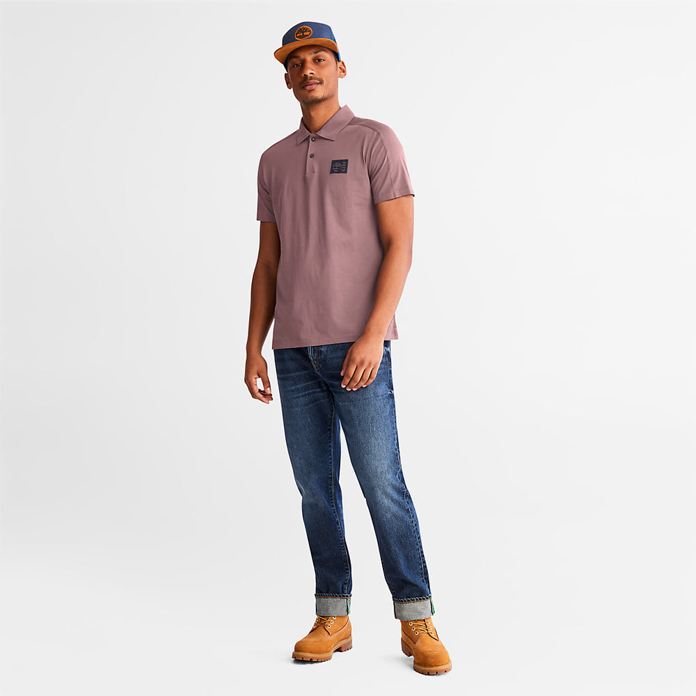 TimberFresh™ Supima® Cotton Polo Shirt for Men in Pink Timberland Discount