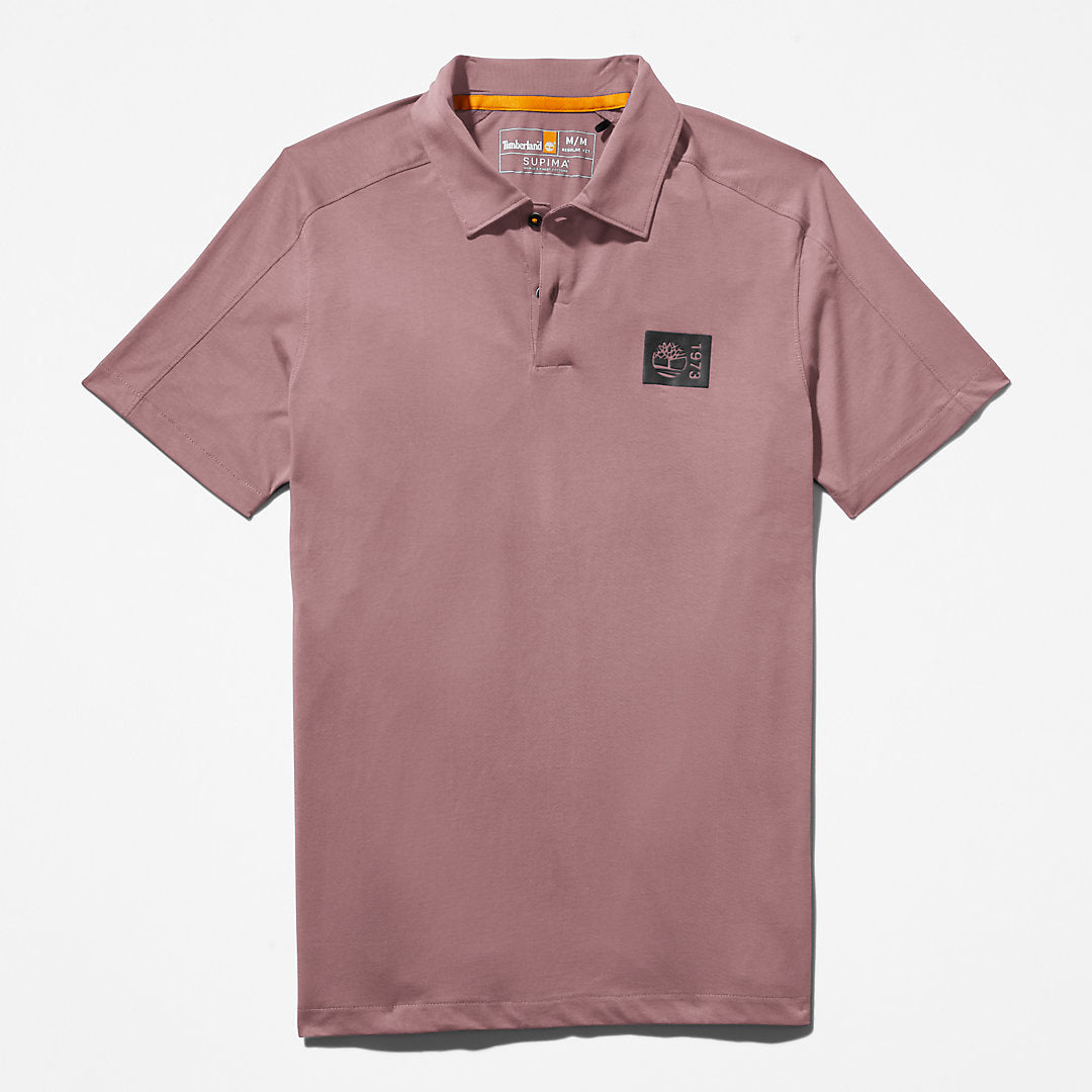 TimberFresh™ Supima® Cotton Polo Shirt for Men in Pink Timberland Discount