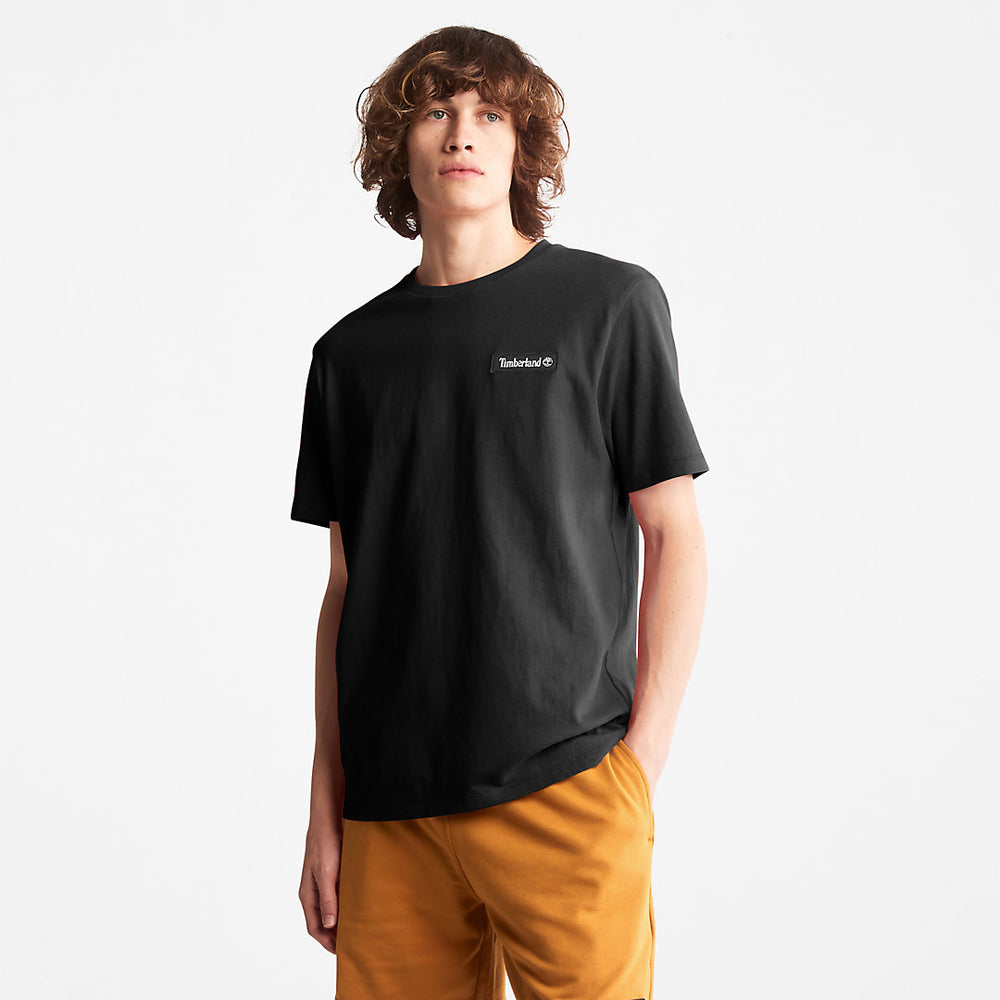 All Gender Heavyweight Badge T-Shirt in Black Timberland For Sale