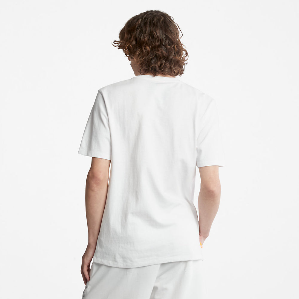 All Gender Heavyweight Badge T-Shirt in White Timberland Outlet