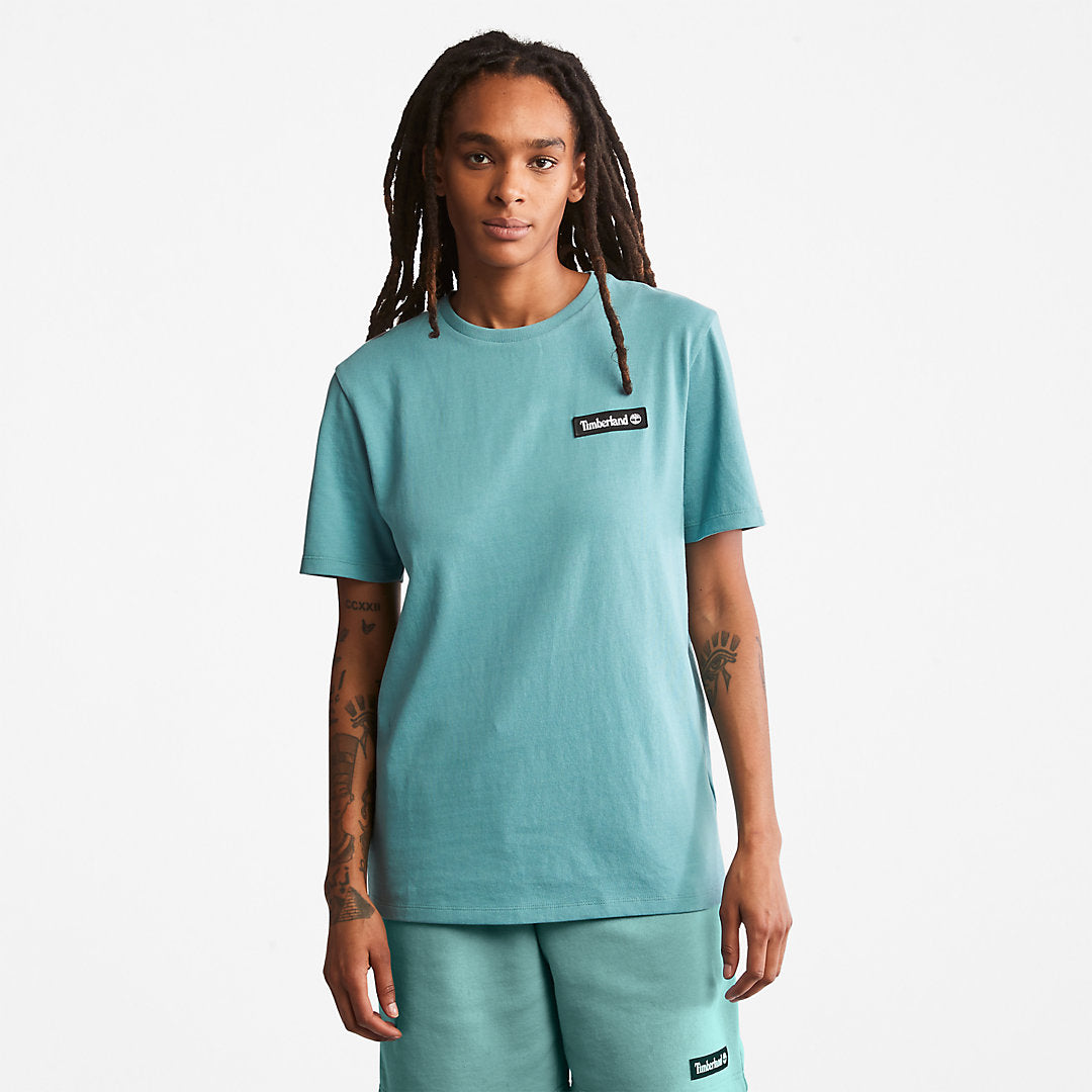 All Gender Heavyweight Badge T-Shirt in Green Timberland US