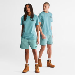All Gender Heavyweight Badge T-Shirt in Green Timberland US