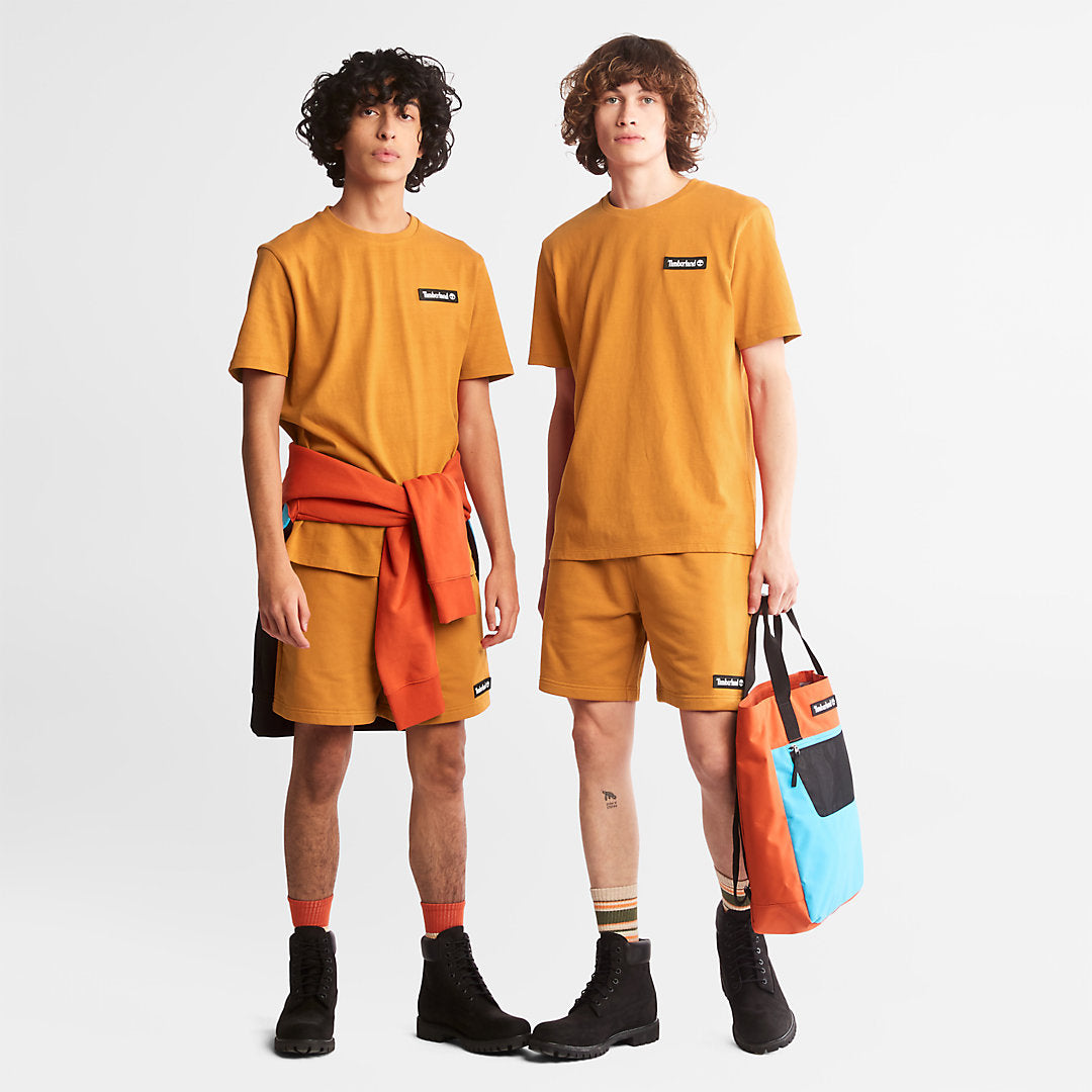 All Gender Heavyweight Badge T-Shirt in Yellow Timberland On Sale
