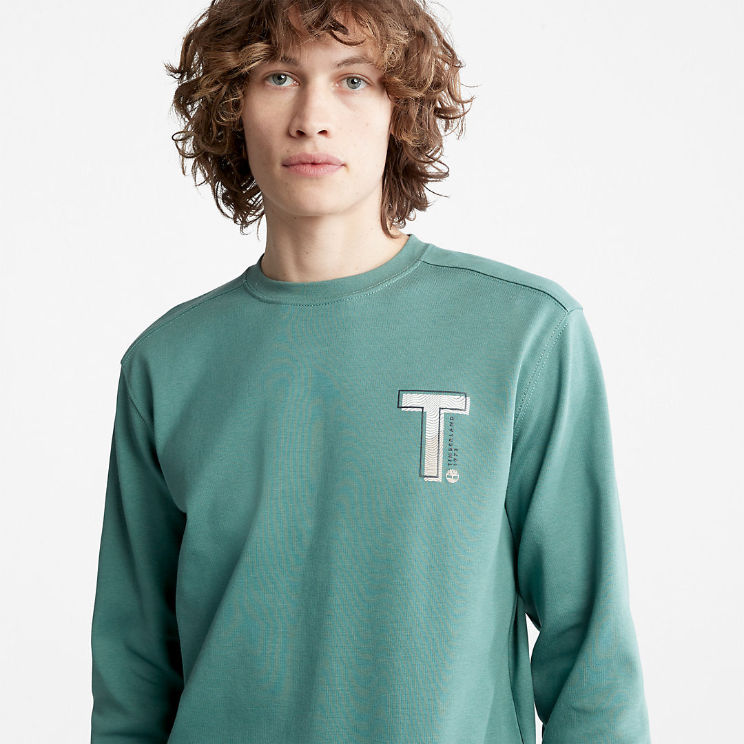 Sweatshirt with TimberFresh™ Technology for Men in Green Timberland Online