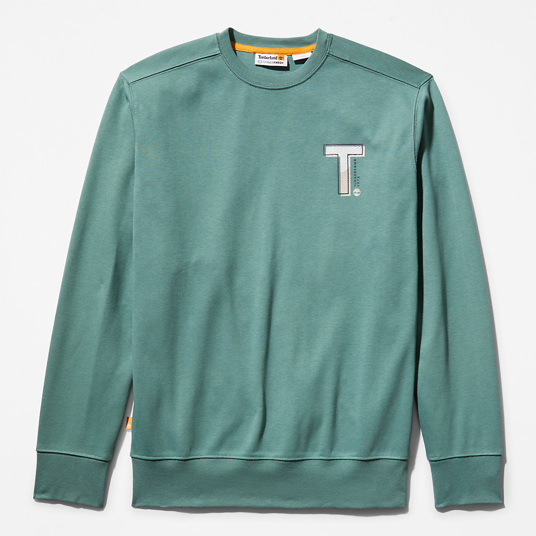 Sweatshirt with TimberFresh™ Technology for Men in Green Timberland Online