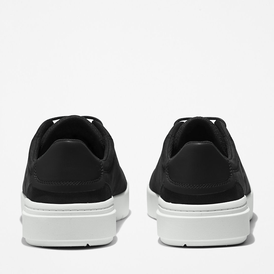 Seneca Bay Leather Trainer for Men in Black Timberland Discount