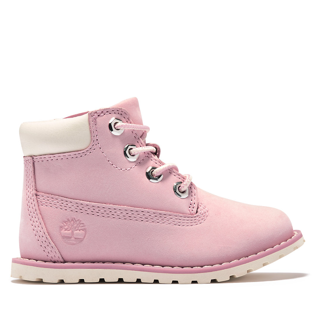 Toddler Pokey Pine 6-Inch Side-Zip Boots in Pink Timberland Online