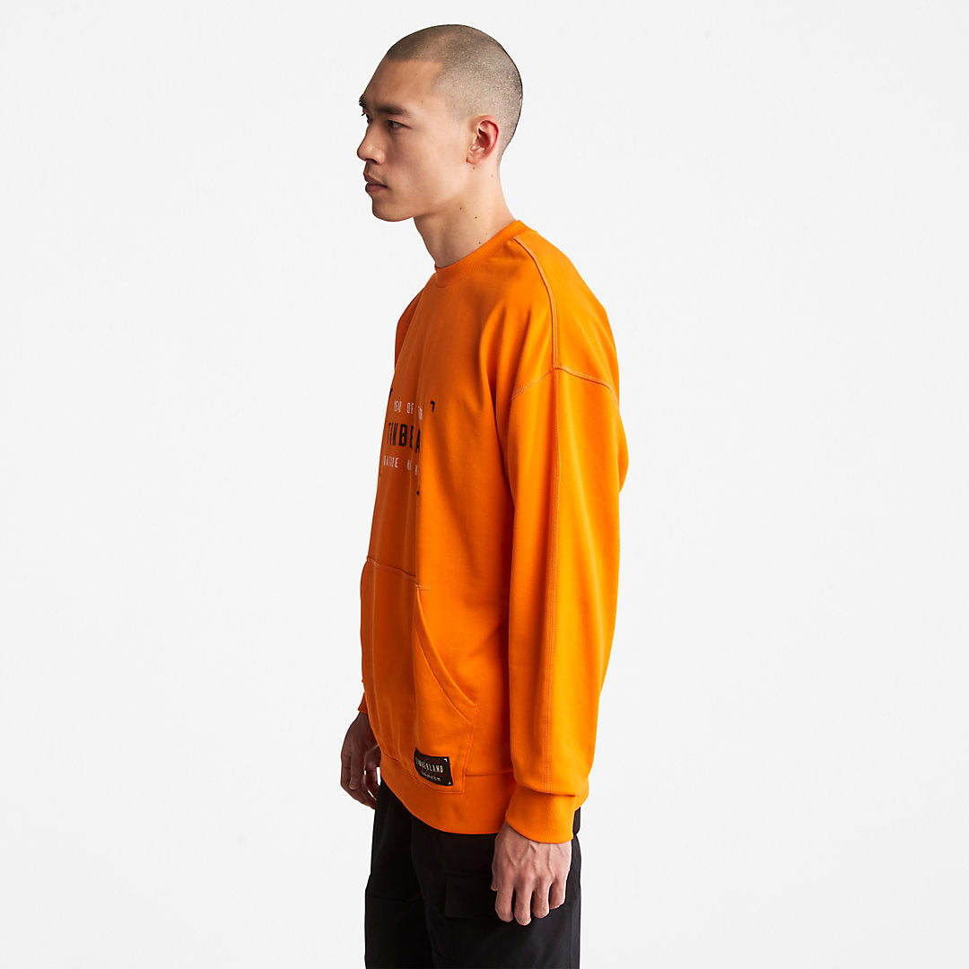 Year of the Tiger Sweatshirt for Men in Orange Timberland Discount