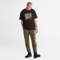 Year of the Tiger T-Shirt for Men in Black Timberland On Sale