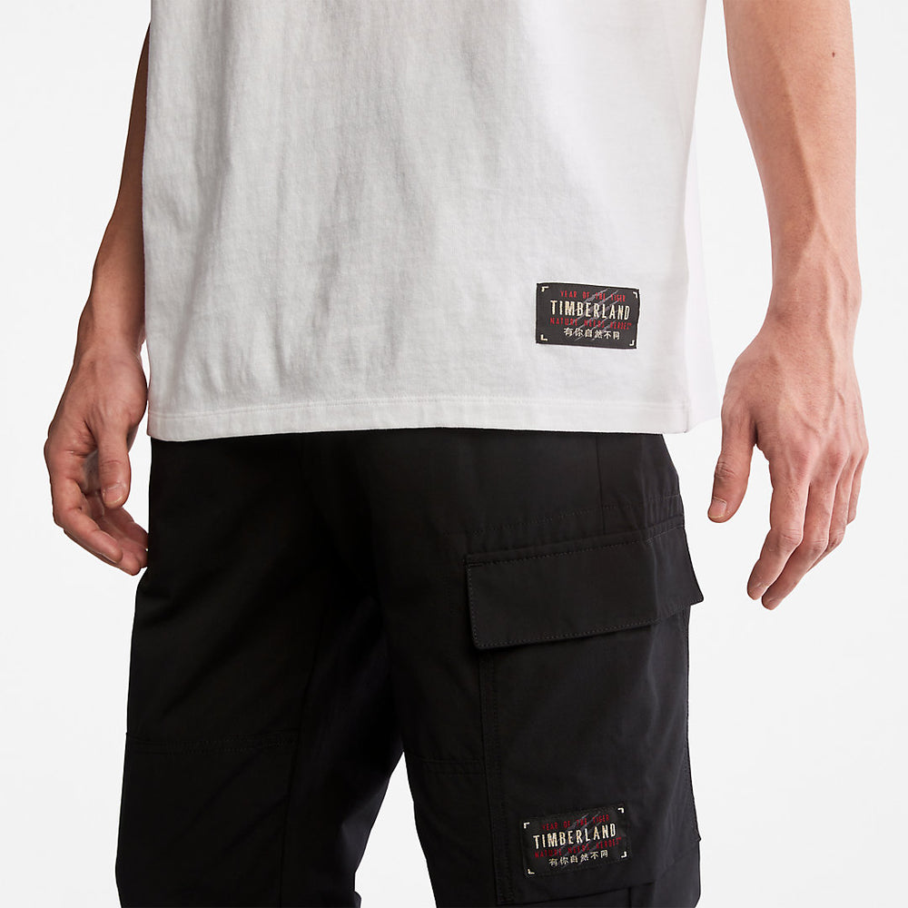 Year of the Tiger T-Shirt for Men in White Timberland For Sale