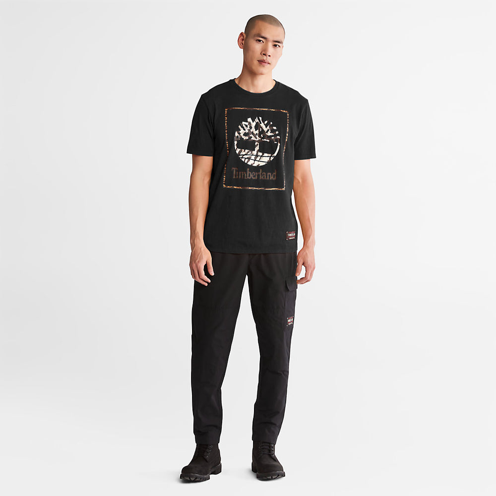 Year of the Tiger T-Shirt for Men in Black Timberland Outlet