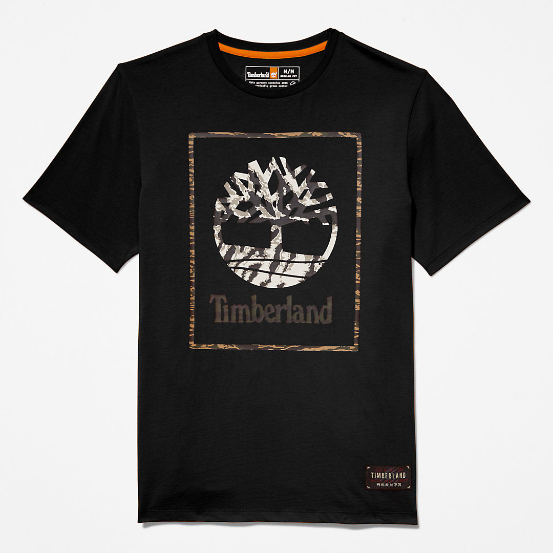 Year of the Tiger T-Shirt for Men in Black Timberland Outlet