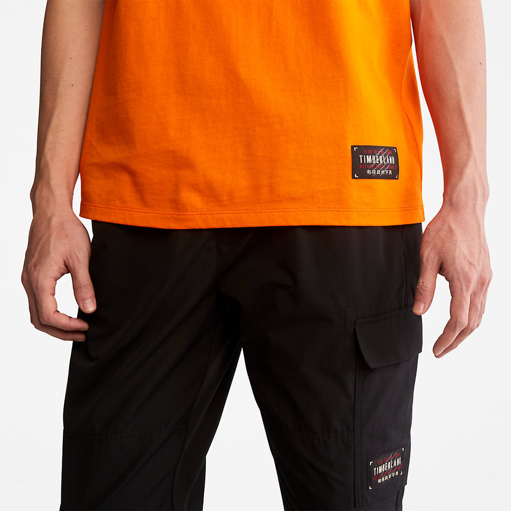 Year of the Tiger T-Shirt for Men in Orange Timberland Sale