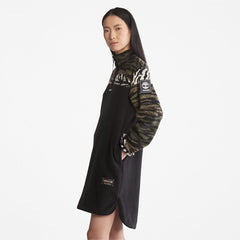 Chinese New Year Fleece Dress for Women in Black Timberland Discount