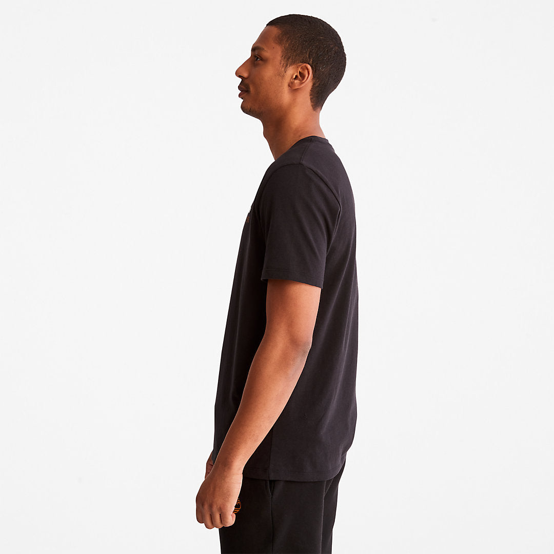 Wind, Water, Earth and Sky™ T-Shirt for Men in Black Timberland Outlet