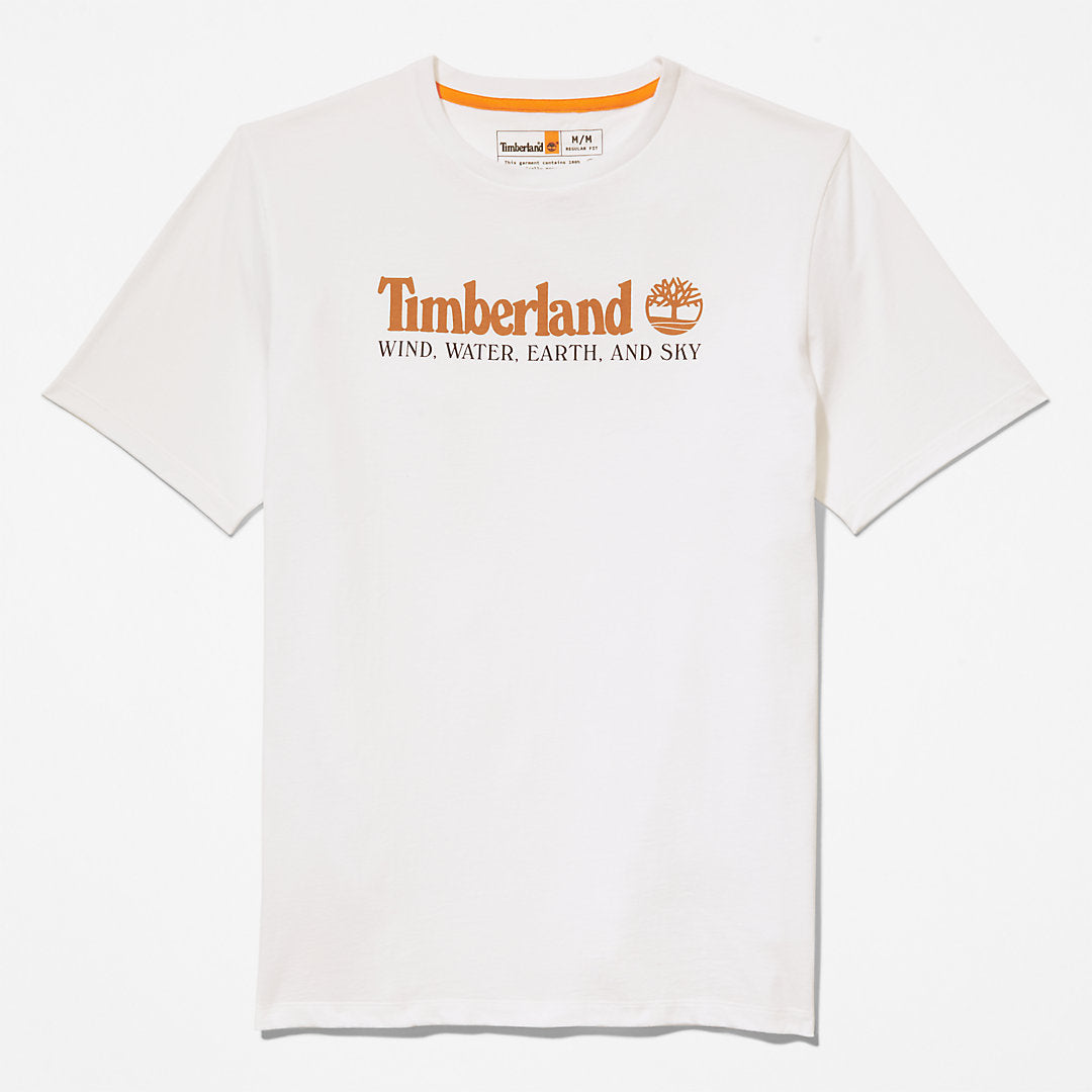Wind, Water, Earth and Sky™ T-Shirt for Men in White Timberland Online