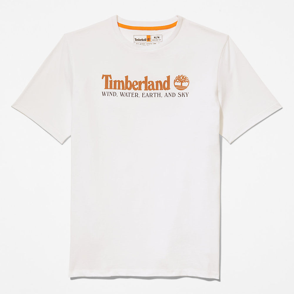 Wind, Water, Earth and Sky™ T-Shirt for Men in White Timberland Online