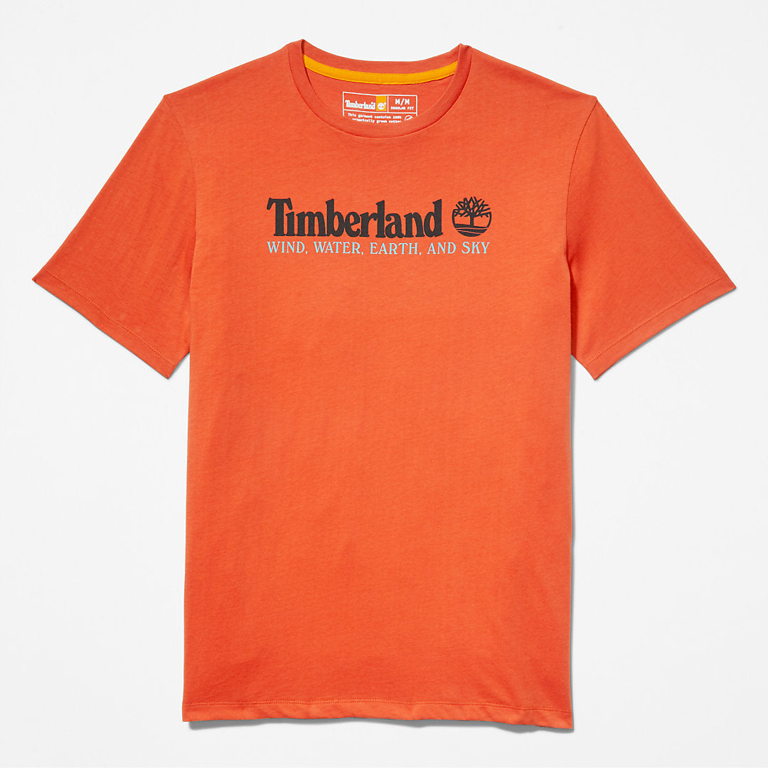 Wind, Water, Earth and Sky™ T-Shirt for Men in Orange Timberland US