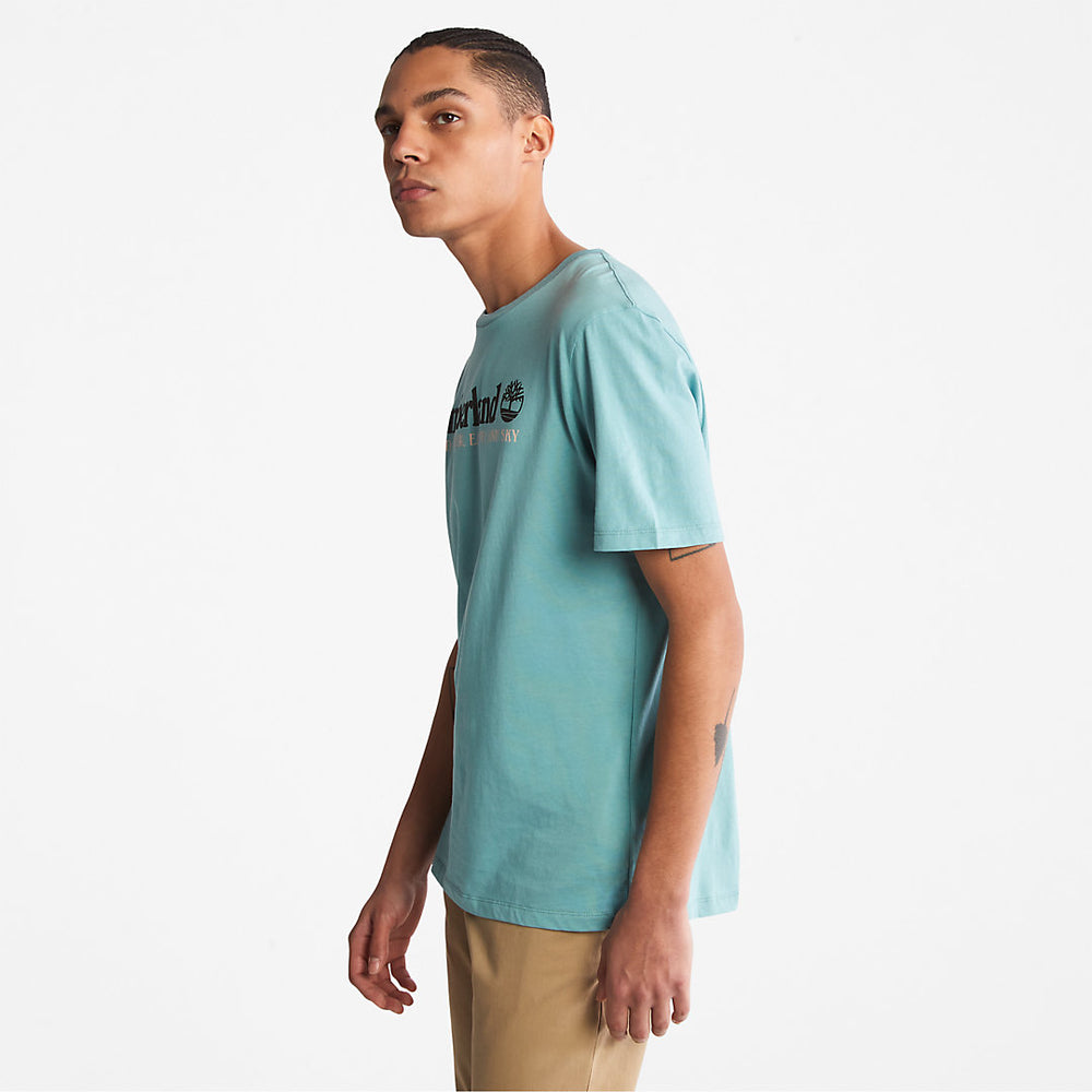 Wind, Water, Earth and Sky™ T-Shirt for Men in Green Timberland On Sale