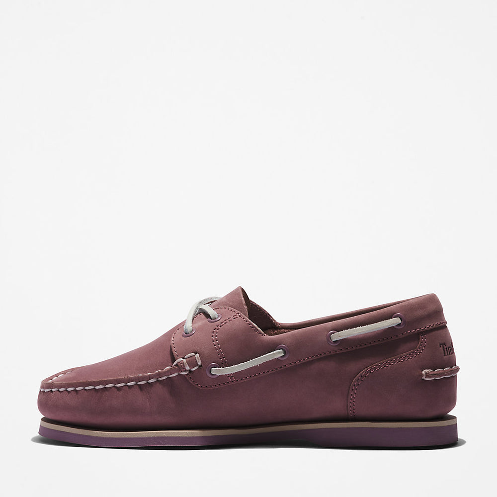 Timberland® Classic 2-Eye Boat Shoe for Women in Pink Timberland For Sale