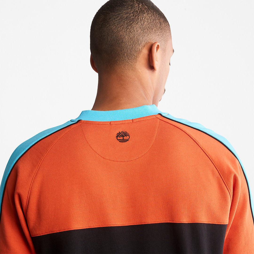 Outdoor Archive Sweatshirt for Men in Orange Timberland On Sale