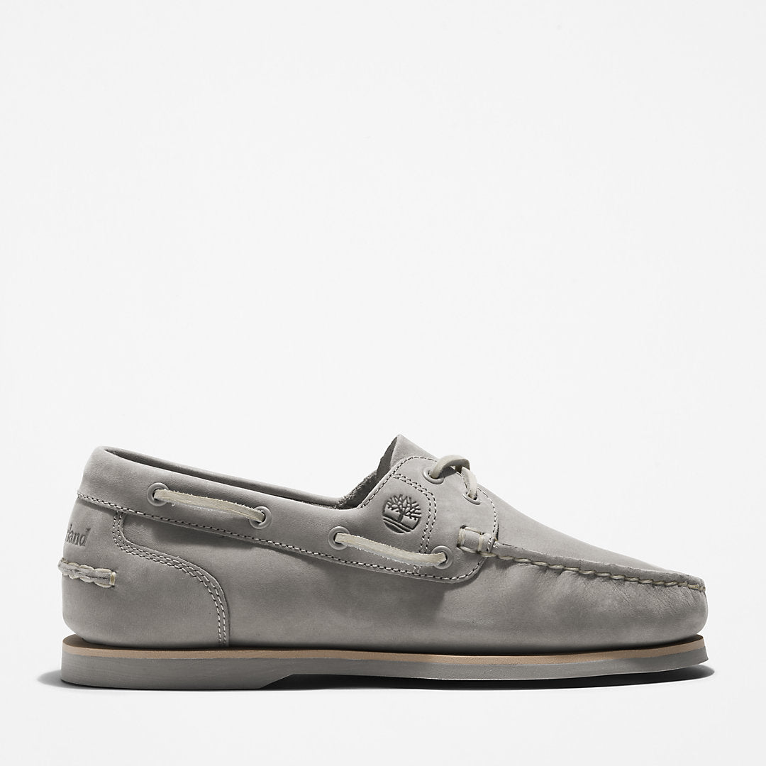 Timberland® Classic 2-Eye Boat Shoe for Women in Grey Timberland Outlet